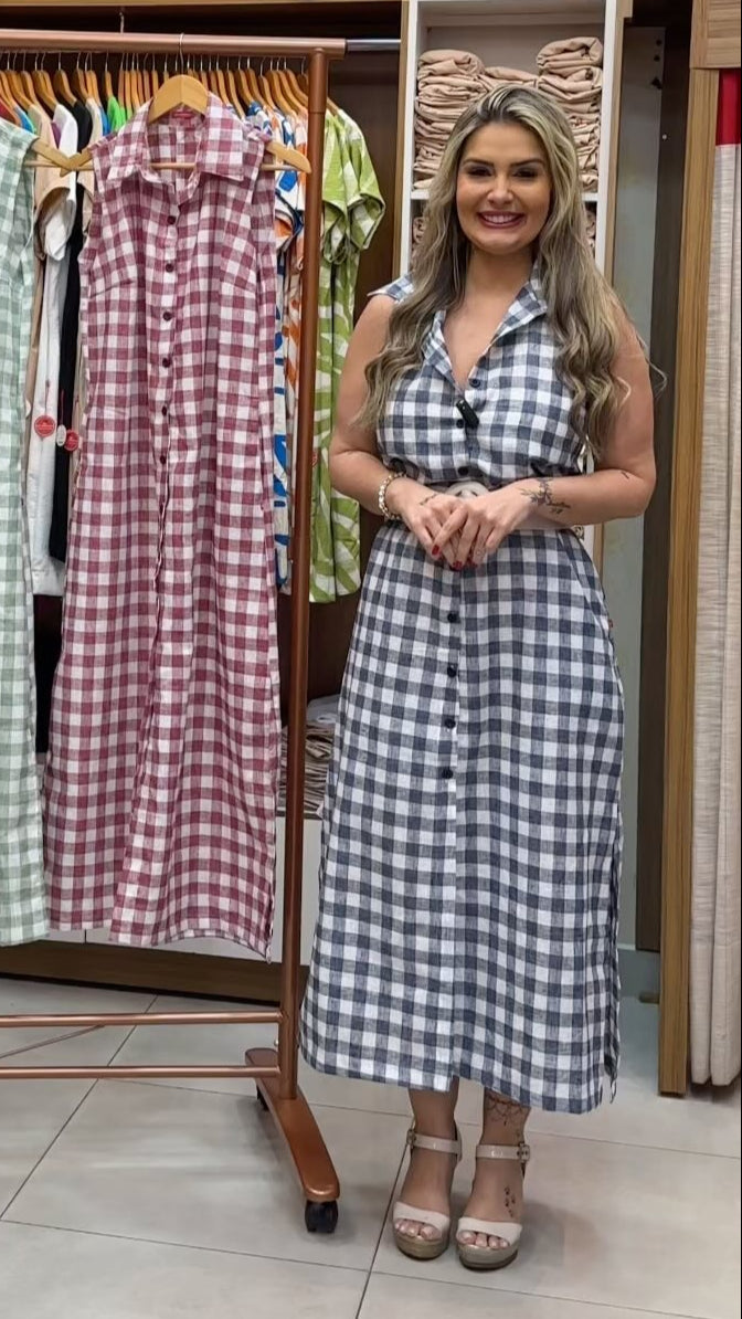 VESTIDO CHEMISE CATARINA